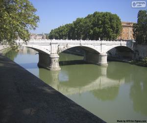 Puzle Ponte Giuseppe Mazzini, Řím