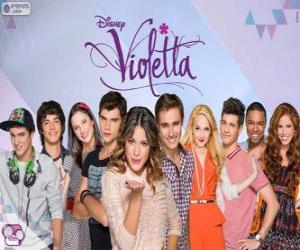 Puzle Postavy Violetta