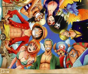 Puzle Postavy z One Piece