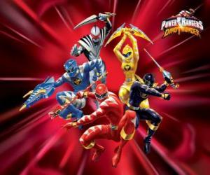 Puzle Power Rangers Dino Thunder