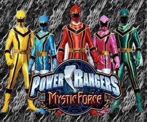 Puzle Power Rangers Mystic Force