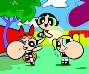 Puzle Powerpuff Girls, jíst karamel