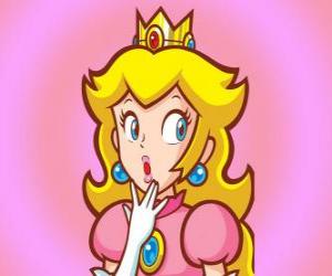 Puzle Princezna Peach Toadstool, princezna hub království