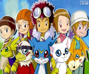 Puzle Protagonisté si Digimon