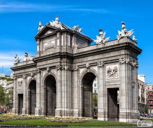 Puzle Puerta de Alcalá, Madrid