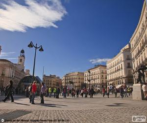 Puzle Puerta del Sol, Madrid