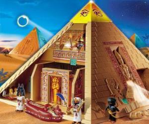 Puzle Pyramida Egypt Playmobil