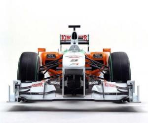 Puzle Přední Force India VJM03