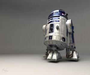 Puzle R2-D2, astromech droid (foneticky hláskoval Artoo-Deetoo nebo Artoo-Deetoo, tzv.