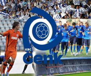 Puzle Racing Genk nebo KRC Genk, Belgie fotbalový klub