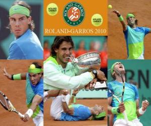 Puzle Rafael Nadal Roland Garros šampion 2010