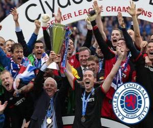 Puzle Rangers FC, Glasgow Rangers, mistr Skotská fotbalová liga 2010-2011