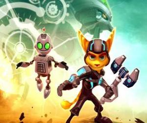 Puzle Ratchet i Clank robot