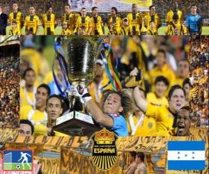 Puzle Real Club Deportivo España Apertura vítěz 2010 (Honduras)