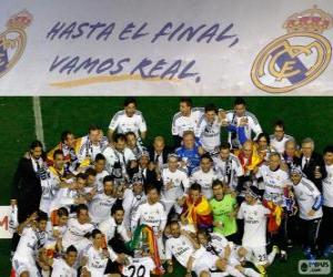 Puzle Real Madrid mistrem Copa del Rey 2013-2014