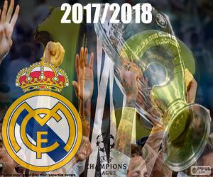 Puzle Real Madrid, mistrů 2017-2018