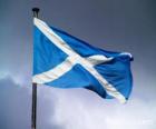 Vlajka Skotsko, země Spojeného království