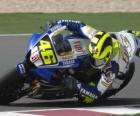 Valentino Rossi pilotní jeho Moto GP