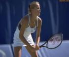 Anna Kournikova připravené pro tah