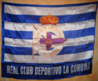 Vlajka Deportivo de La Coruña