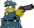 Šéf policie ze Springfieldu Clancy Wiggum - Chief Wiggum