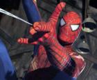 Spider-Man obličej masku a speciální oblečení
