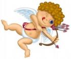 Cupid střelbu šipky s lukem