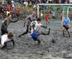 Mud olympijských her, nebo Wattolumpiad, bojují v močálech Labe