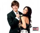 Troy Bolton (Zac Efron) a Gabriella Montez (Vanessa Hudgens)