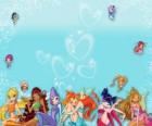 Winx Club shromažďuje její Pixies nebo mini víla