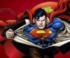 Kresba z Clark Kent stává Superman