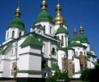 Chrám svaté Sofie, Kyjev, Ukrajina.