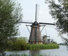 Větrné mlýny Kinderdijk, Nizozemsko