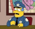 Clancy Wiggum - Chief Wiggum a jeho kancelář