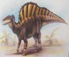 Ouranosaurus, byl býložravec, dvounožec / čtvernožec, že o rozměrech asi 7 metrů a váží 4 tuny.