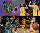 NBA finále 2009-10, hra 1, Boston Celtics 89 - Los Angeles Lakers 102