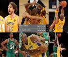 NBA finále 2009-10, hra 7, Boston Celtics 79 - Los Angeles Lakers 83