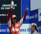 Fernando Alonso - Ferrari - Montreal, 2010 (zařazen 3rd)