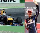 Sebastian Vettel - Red Bull - Hockenheim, německé Grand Prix (2010) (zařazen 3rd)