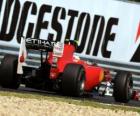 Fernando Alonso - Ferrari - Hungaroring, maďarské Grand Prix 2010