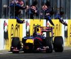 Mark Webber - Red Bull - Hungaroring, maďarské Grand Prix 2010