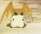 Patamon je partnerem Digimon na TK, je Digivolution z Potomon a Tokomon