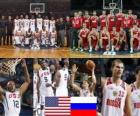 Spojené státy - Rusko, čtvrtfinále, 2010 FIBA světa Turecko