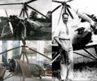 Juan de la Cierva y Codorniu (1895 - 1936) vynalezl autogyro, předchůdce dnešního vrtulníkovou jednotku.