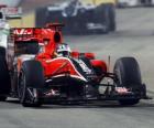 Timo Glock - Virgin - Singapur 2010