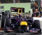 Mark Webber - Red Bull - Singapur 2010 (3. místo)