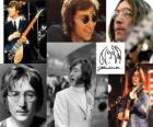 John Lennon (1940 - 1980) hudebník a skladatel, který se proslavil po celém světě jako jeden ze zakládajících členů The Beatles.