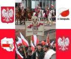 Polské národní svátek, 11. listopadu. Výročí nezávislosti Polska v roce 1918