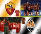 Liga mistrů UEFA osmé finále 2010-11, AS Roma - Shakhtar Donetsk