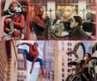 Spiderman boj proti darebák Doktor Octopus, jeden z jeho největších nepřátel